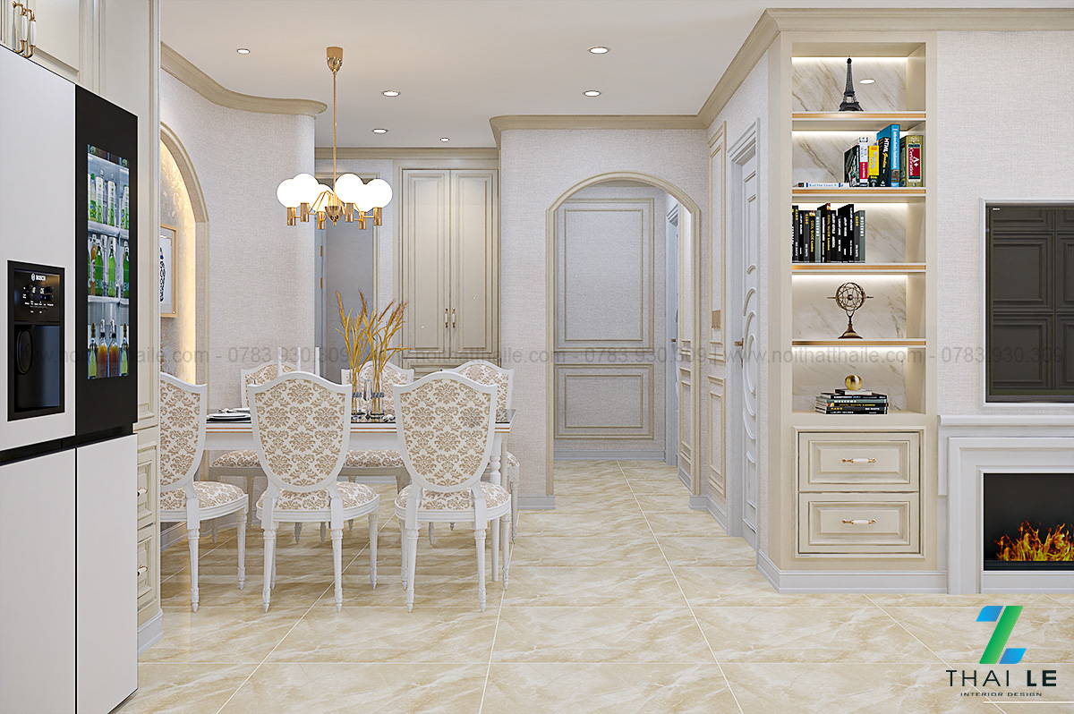 Thiết kế nội thất căn hộ The Horizon Q.7 - 96m2